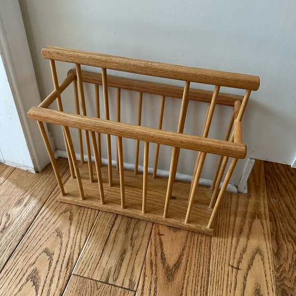 Wooden Magazine Rack - Picture 2 of 4